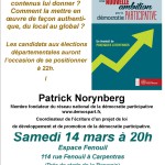 Patrick Norynberg 18 02 à Carpentras 14 mars 2015