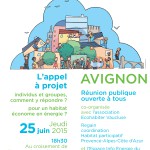 HABITAT PARTICIPATIF Atelier Municipal du jeudi 25 juin à 18h30 - Jolyjean Avignon -